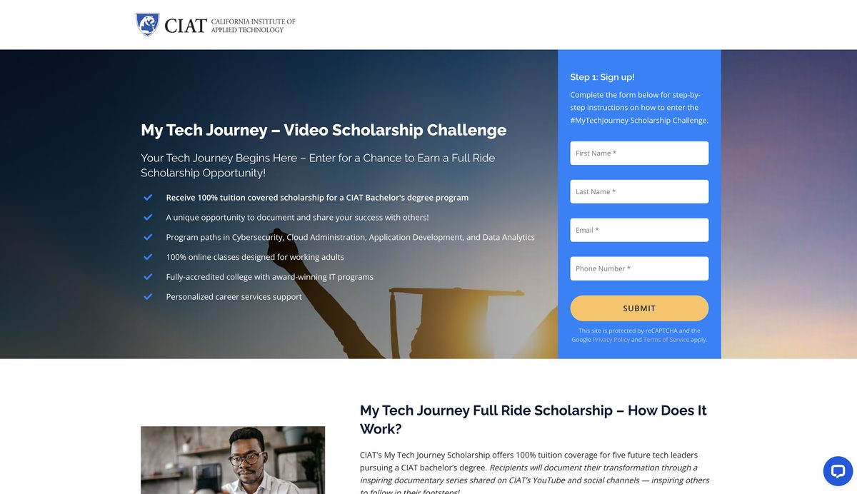 Landing Page Sample