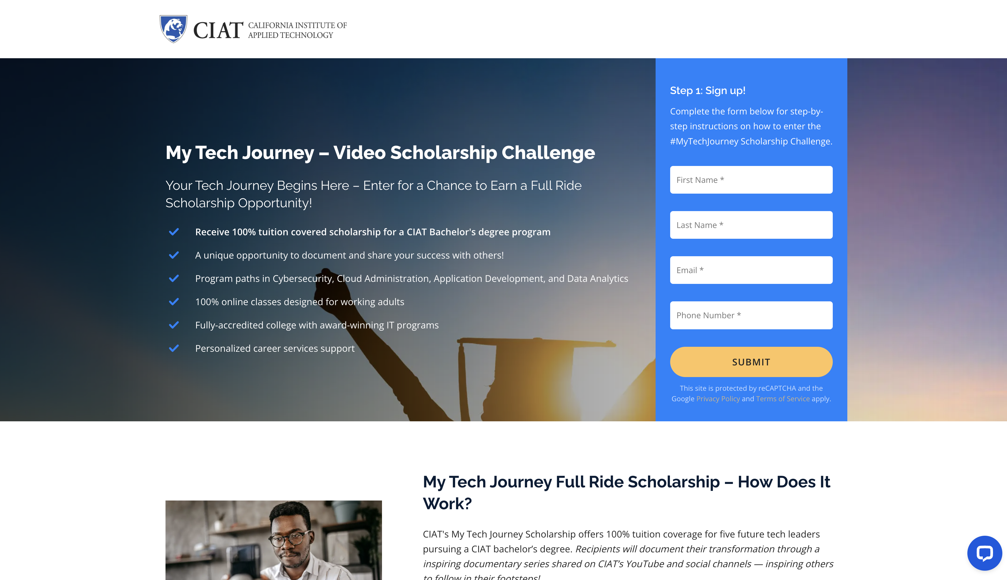 Landing Page Sample