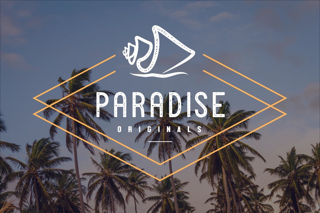 Paradise Originals Logo Design