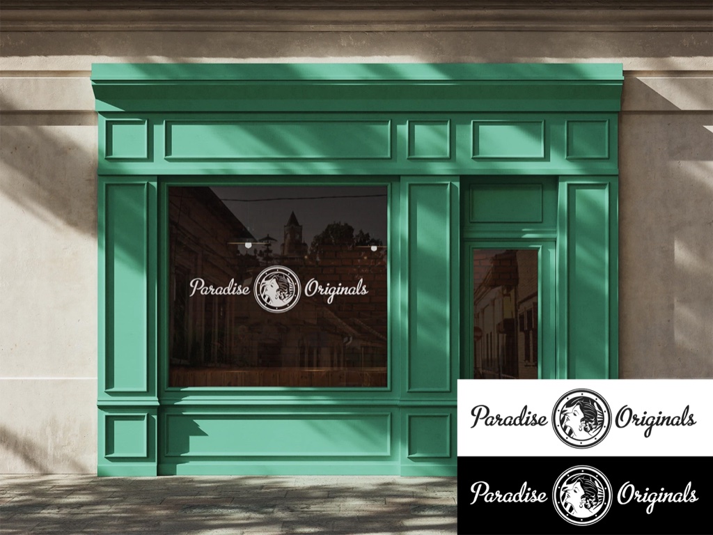 Paradise Originals Storefront Branding
